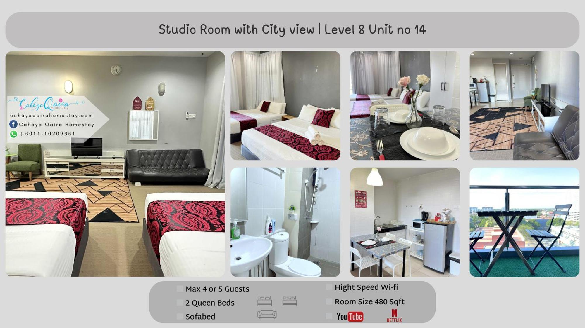 Cahaya Qaira Homestay @ D'Perdana Кота Бару Екстериор снимка